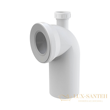 alcaplast колено для унитаза 90° с присоединением ø40 a90-90p40