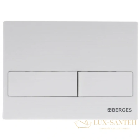 инсталляция berges line 040211 для подвесного унитаза 1150 мм berges novum l1, белая