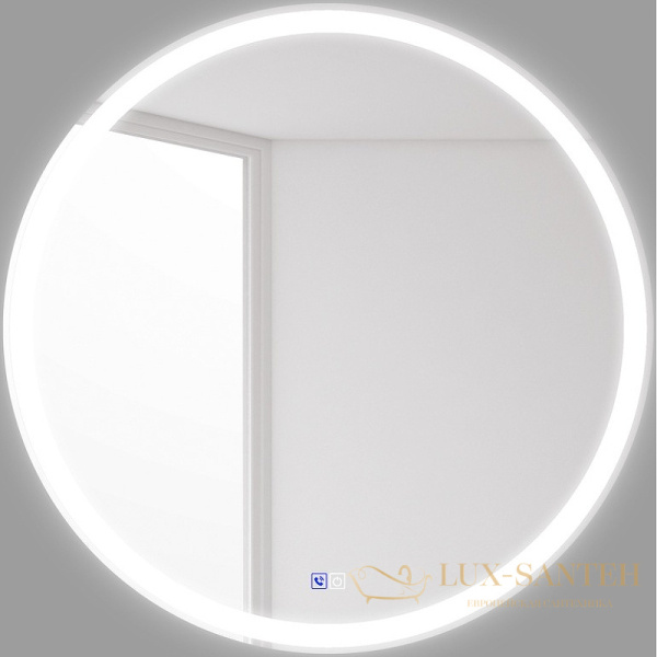 зеркало belbagno spc spc-rng-800-led-tch-phone с подсветкой, с сенсорным выключателем, с bluetooth, с микрофоном и динамиками