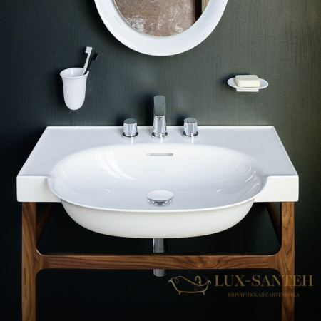 раковина laufen the new classic 8.1385.3.400.108.1 подвесная 60 см, белый глянцевый