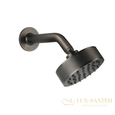 верхний душ gessi inciso 58189.299 118 мм, black xl