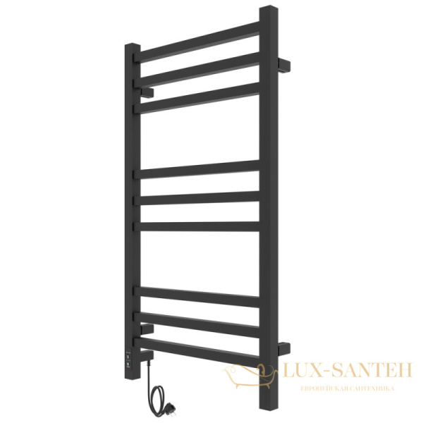 полотенцесушитель с/т laris астор чкч п9 350/700 левый тэн черный 73207864
