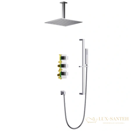 душевая система для душа термостатическая встраиваемая timo selene sx-2229/00sm, хром