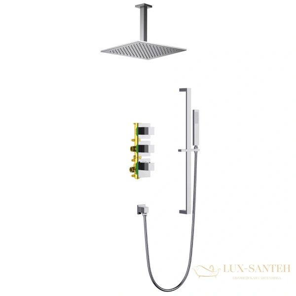 душевая система для душа термостатическая встраиваемая timo selene sx-2229/00sm, хром