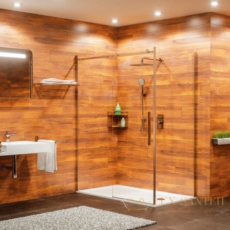 душевой уголок wasserkraft alme 15r34 130х100 см 