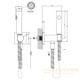гигиенический душ gessi rilievo 59153.299, black xl