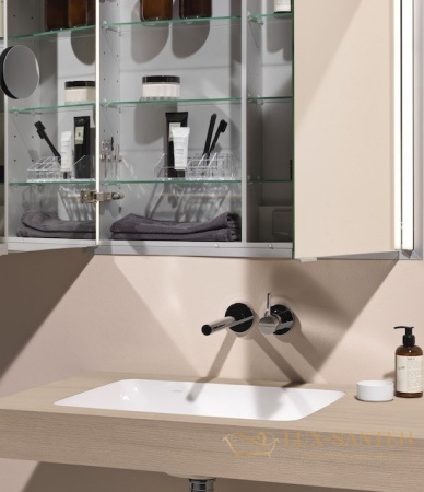 раковина laufen pro s 8.1196.3.400.109.1 встраиваемая снизу 55 см, белый глянцевый