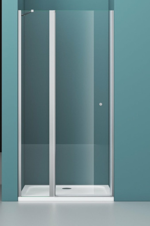 душевая дверь belbagno etna etna-b-12-60/60-c-cr-90 120 см профиль хром, стекло прозрачное 