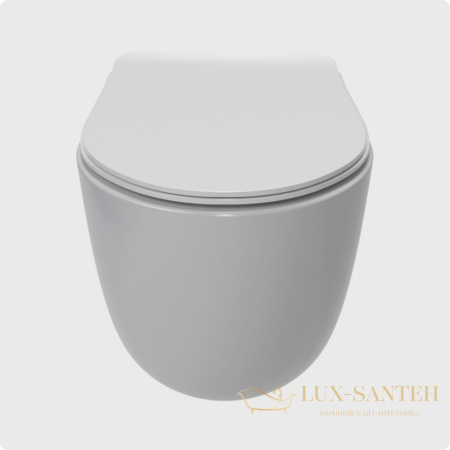 унитаз подвесной безободковый aquame aqm2012, смыв торнадо, с быстросъемным сиденьем softclose, белый глянцевый