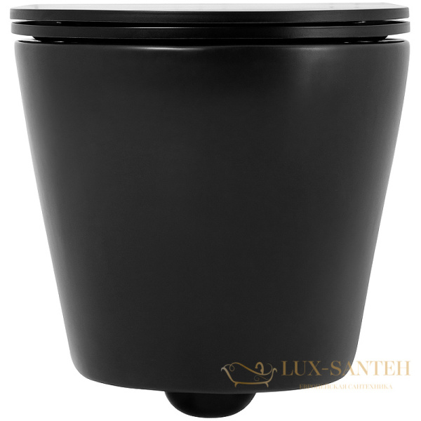 комплект унитаза с инсталляцией belbagno colorato bb062chr-mb/bb062sc-mb/bb002-80/bb007-pr-nero.m с сиденьем микролифт и клавишей смыва, черный матовы