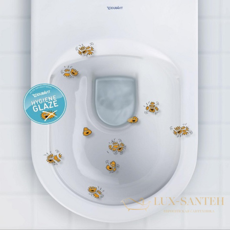 писсуар duravit white tulip 2817302000 подвод воды сзади, белый