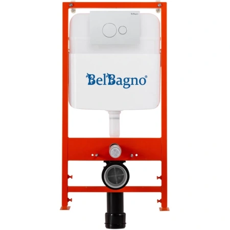 монтажный элемент для подвесного унитаза belbagno bb026 + bb082bl