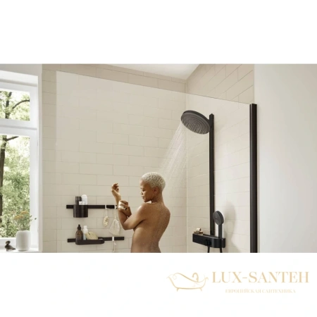душевая система hansgrohe pulsify select 24240670 черный матовый