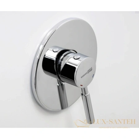 душевой комплект wasserkraft main a12429 200 мм, хром