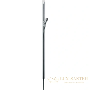 душевая штанга 90 см hansgrohe unica 27636000 со шлангом, хром
