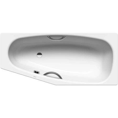 стальная ванна kaldewei mini star 224930003001 833 l 157х75 см с покрытием anti-slip и easy-clean, альпийский белый 