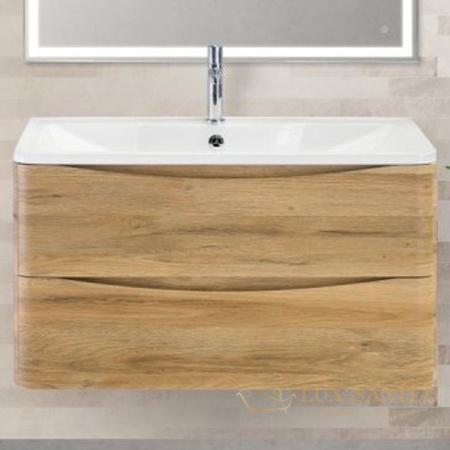 тумба под раковину belbagno acqua acqua-900-2c-so-rr подвесная, rovere rustico