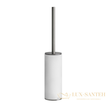 ерш gessi 316 accessories 54743.239 напольный, steel brushed/белый