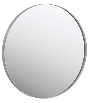 зеркало aqwella круглое-80, rm0208w, цвет белый