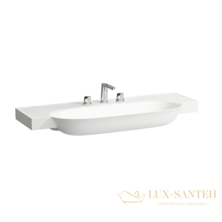 раковина laufen the new classic 8.1385.8.400.158.1 подвесная 120 см, белый глянцевый