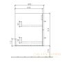 тумба под раковину villeroy & boch avento a892 00 b4 980x514x452 мм, crystal white