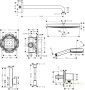 душевой шланг hansgrohe isiflex 160 см хром 28276880