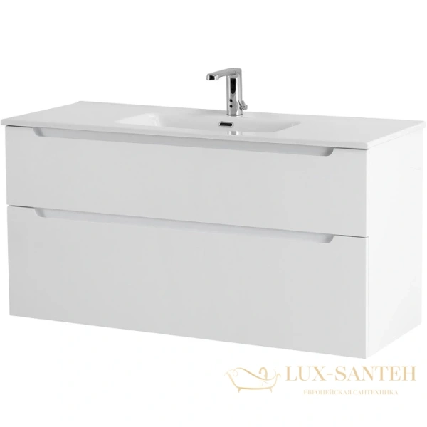 тумба belbagno etna etna-h60-1200-2c-so-bl-p 119,6 см, bianco lucido
