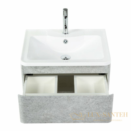 тумба под раковину belbagno acqua acqua-600-2c-so-rr подвесная, rovere rustico