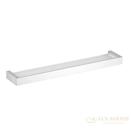 полка стеклянная timo petruma 15272/00, хром