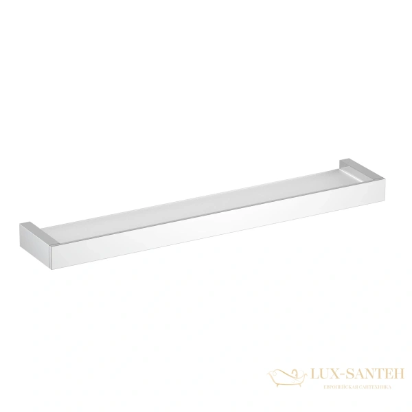 полка стеклянная timo petruma 15272/00, хром