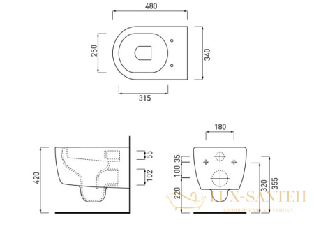 сиденье с крышкой для унитаза cielo smile slim, cpvsmnewf an, быстросъемное, из термоотверждающейся смолы, с плавным опусканием, arenaria