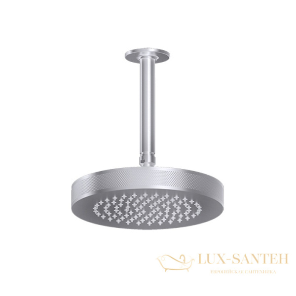 верхний душ gessi inciso 58186.149 218 мм, finox brushed nickel