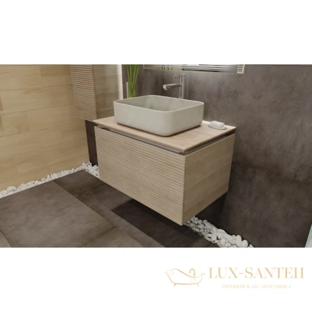 тумба jorno karat kar.01.80/p/bul 80 см, бук светлый 