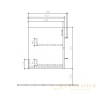 тумба под раковину villeroy & boch avento a88900pn 580x514x452 мм, elm impresso