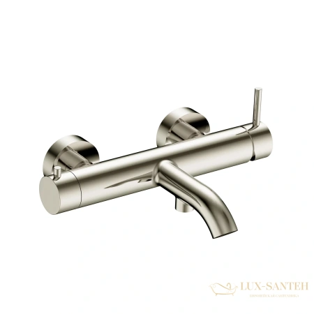 смеситель для ванны aquame siena aqm6212bn, никель брашированный