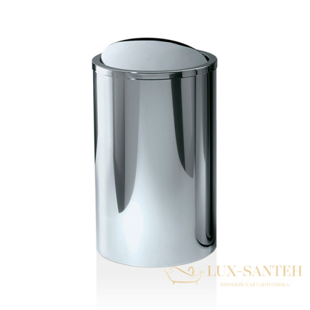 корзина для белья decor walther 0610700, нержавеющая сталь