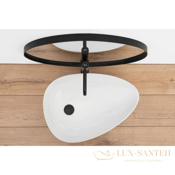 раковина rea greta rea-u8536 56х39 см, белый