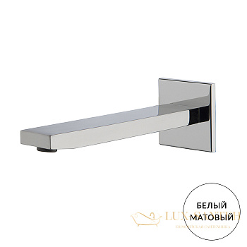 излив 20 см fima carlo frattini fit, f2424bs, белый матовый