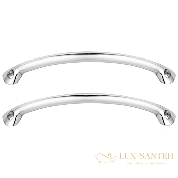 ручки dlr000003 для чугунных ванн дугообразные delice серия elite (комплект 2 шт), хром