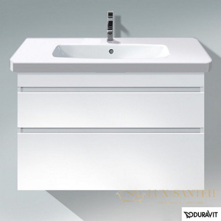 тумба под раковину duravit durastyle ds648102222 730х610х448 мм, белый
