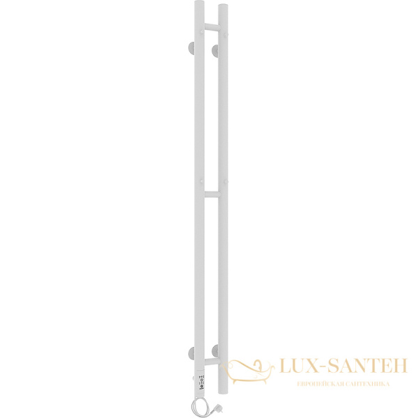 полотенцесушитель с/т laris прайм дуэт чк 80/1200, левый тэн 73207630 ru, белый