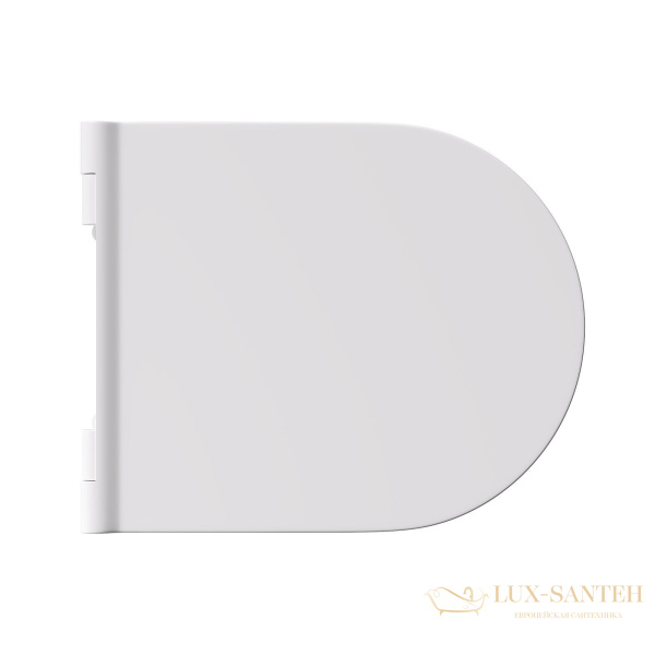 сиденье для унитаза softclose, alice unica/form, mc2209es, белый матовый