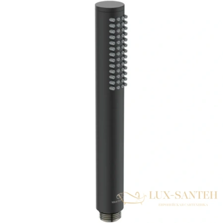 душевая лейка ideal standard idealrain bc774xg, черный матовый