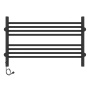 полотенцесушитель с/т laris оливия чкч8 800/500 правый тэн черный матовый 73207629