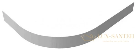 экран для поддона из искусственного мрамора cezares tray-as-rh-100/80-100-scr-r, белый