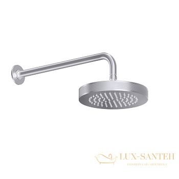 верхний душ gessi inciso 58185.149 218 мм, finox brushed nickel