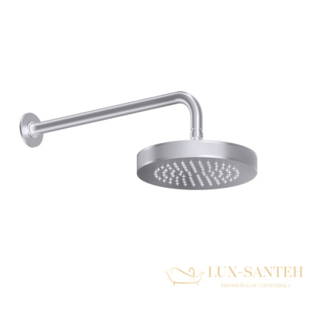 верхний душ gessi inciso 58185.149 218 мм, finox brushed nickel
