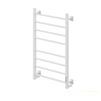 полотенцесушитель электрический кабельный ника step-3 80/40 ral9016 белый матовый u