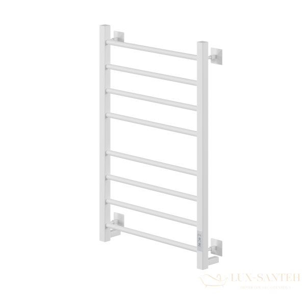 полотенцесушитель электрический кабельный ника step-3 80/40 ral9016 белый матовый u