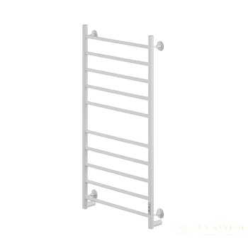 полотенцесушитель электрический кабельный ника way-2 100/50 ral9016 белый матовый u